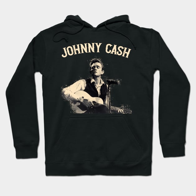 Johnny Cash Hoodie by Yopi
